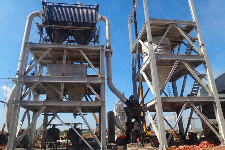 Línea de producción de carbón pulverizado de 100 000 t/año en Vietnam