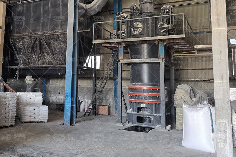 Línea de producción de molienda de carbonato cálcico de 30 000 t/año en Irán