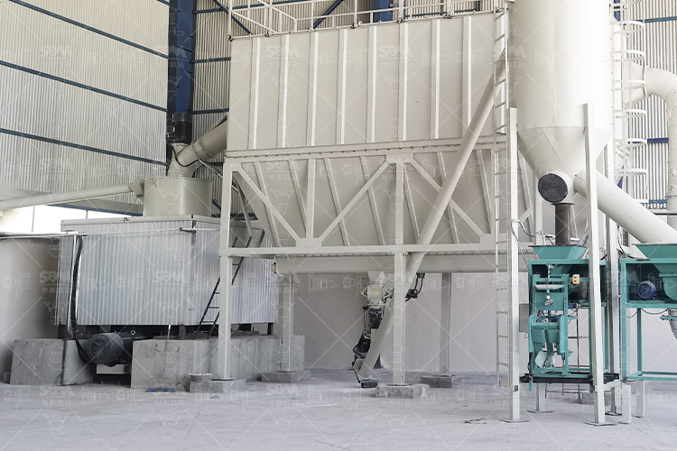 Línea de producción de molienda de piedra caliza de 10 000 t/año en Irán