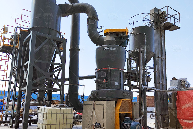 Línea de producción de molienda de piedra caliza de 30 000 t/año en Arabia Saudí