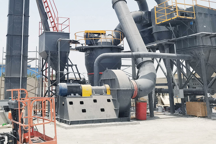 Línea de producción para la molienda de barita de 100 000 t/año en Emiratos Árabes Unidos