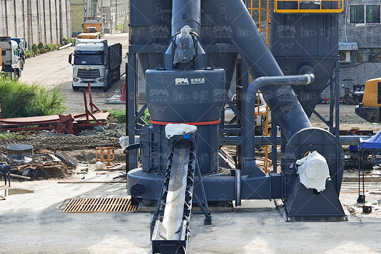 Línea de producción de molienda de piedra caliza de 100 000 t/año en Filipinas