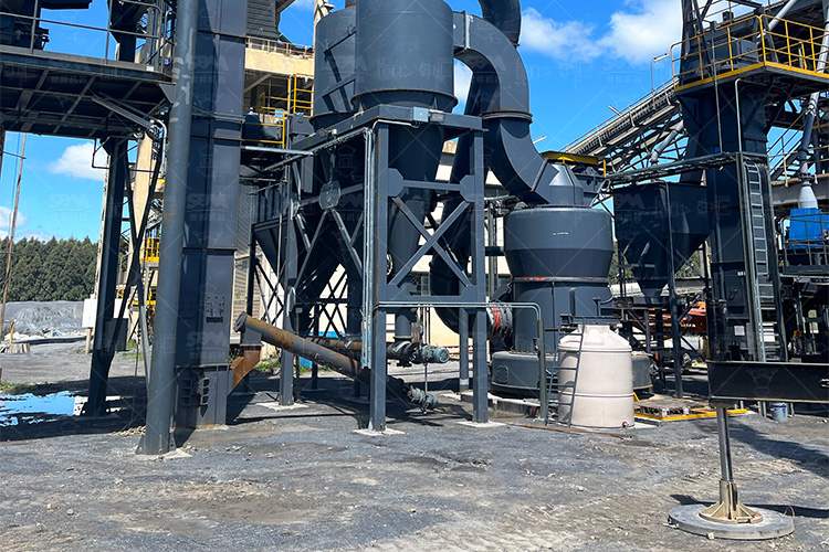 Línea de producción de molienda de piedra caliza de 100 000 t/año en Uruguay